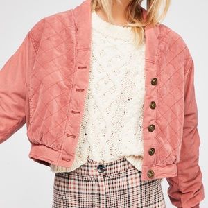 NWOT Free People Main Squeeze Jacket
